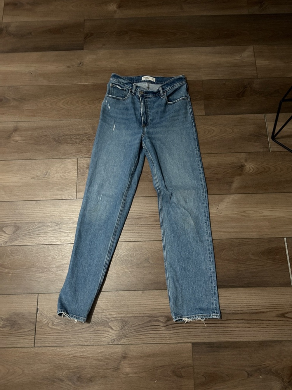 Classic High-Rise Straight Leg Women’s Jeans - Blue